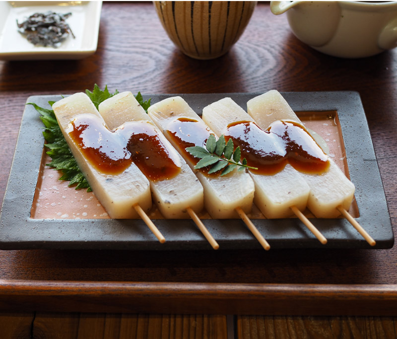 三嶋の味噌おでん 串おでん こんにゃくおでん 伊豆河童